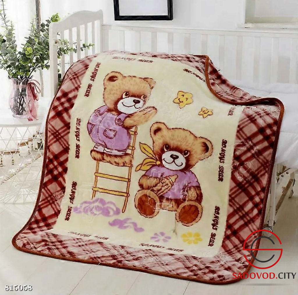 Плед на флисе для детей