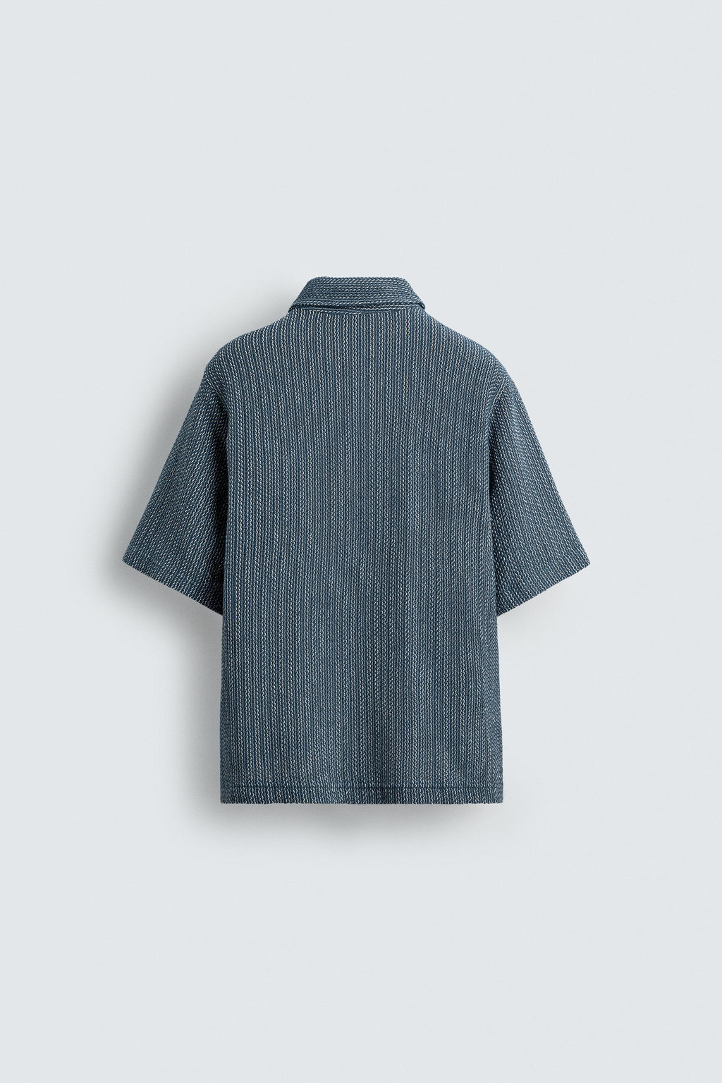 TEXTURED POLO SHIRT - Zara фото 8