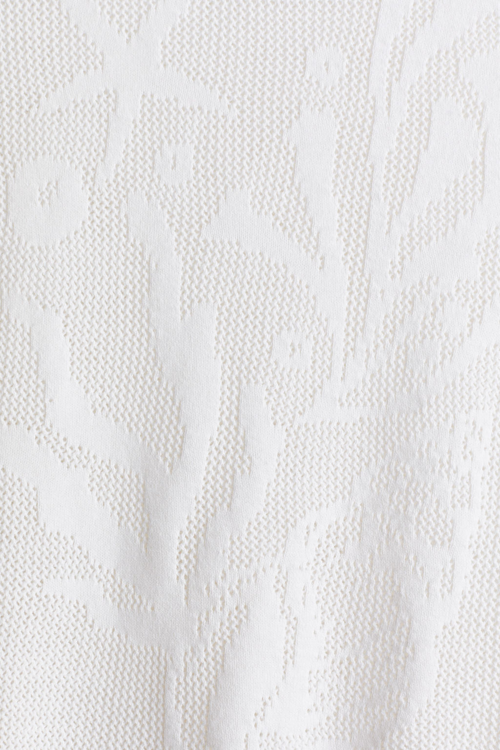Su?ter sin mangas en punto jacquard Slim Fit - H&m фото 2