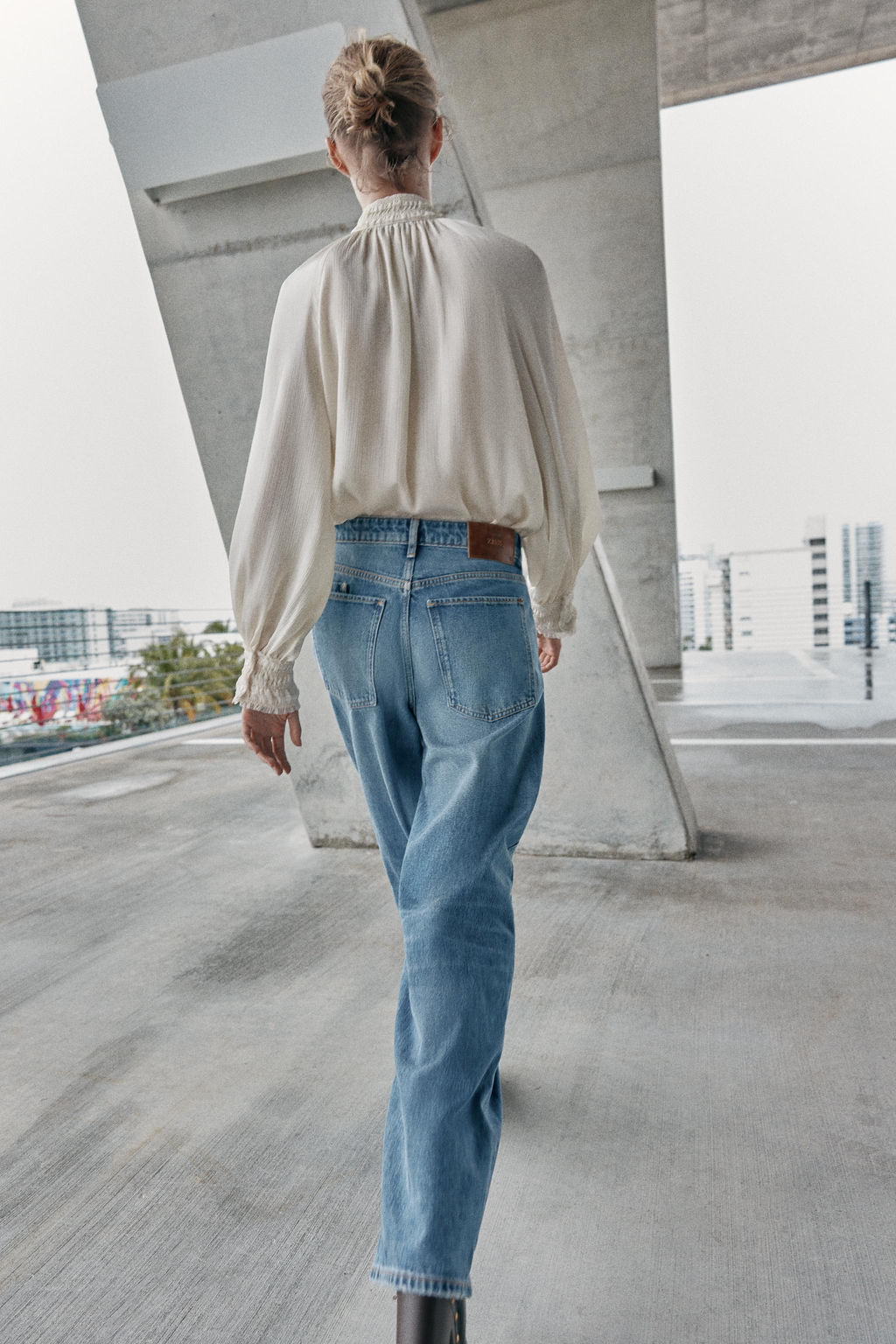 Z1975 LOOSE BAGGY JEANS - Zara фото 5