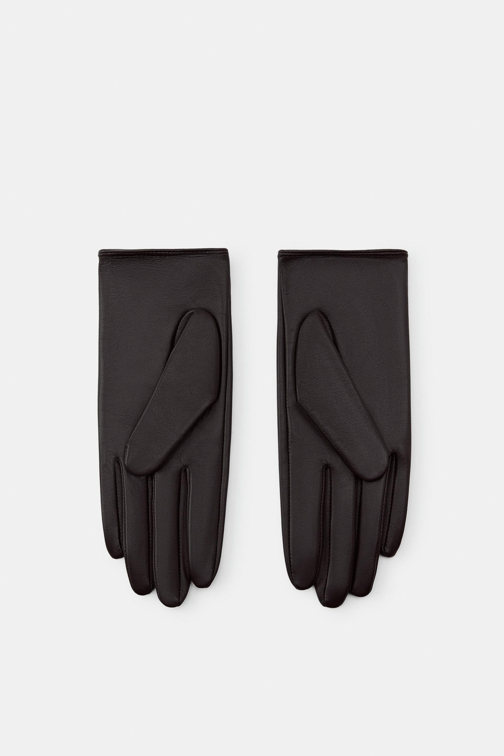 SHORT 100% LEATHER GLOVES WITH SPIDER DETAIL - Zara фото 3
