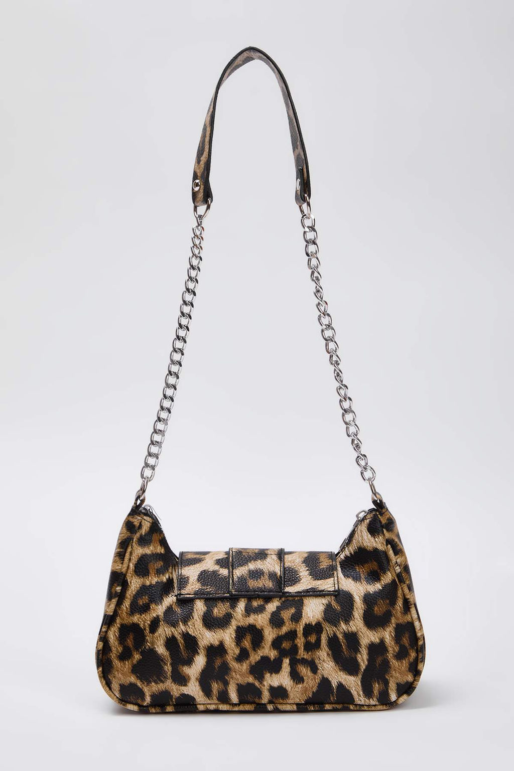 Leopar Desenli Trok Detayl? Tokal? Kad?n Orta Boy Omuz Canta TAKSS25OC00010 - Trendyolmilla фото 4