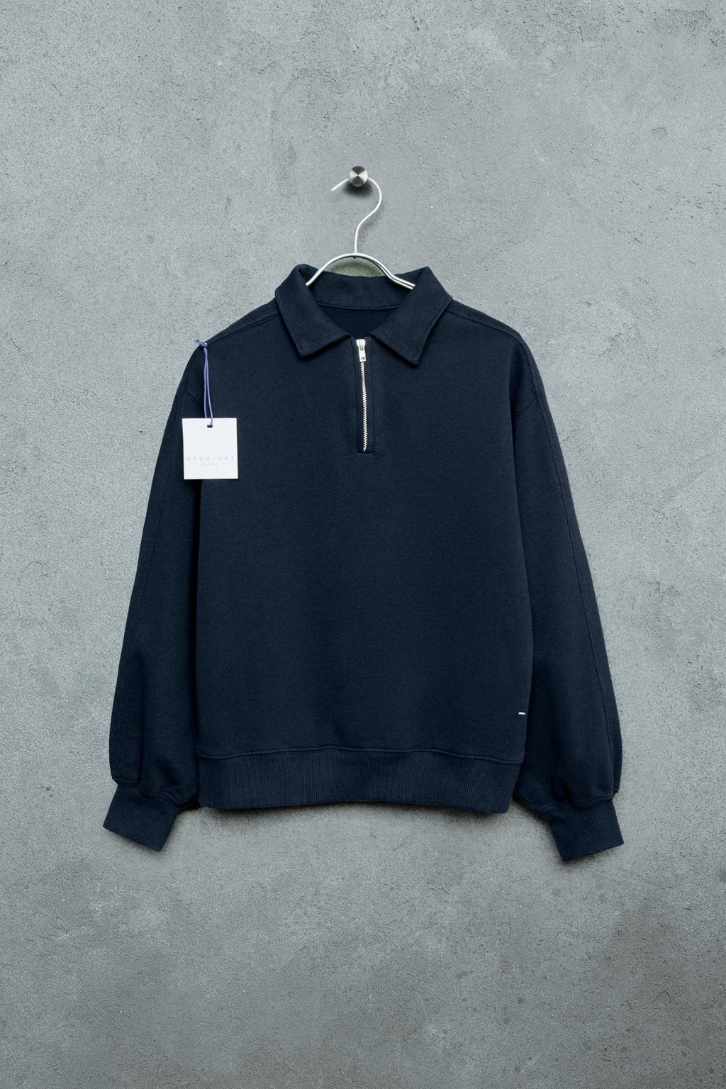 STORIESZ - POLO FELPA CREMALLERA / Azul - Zara фото 4