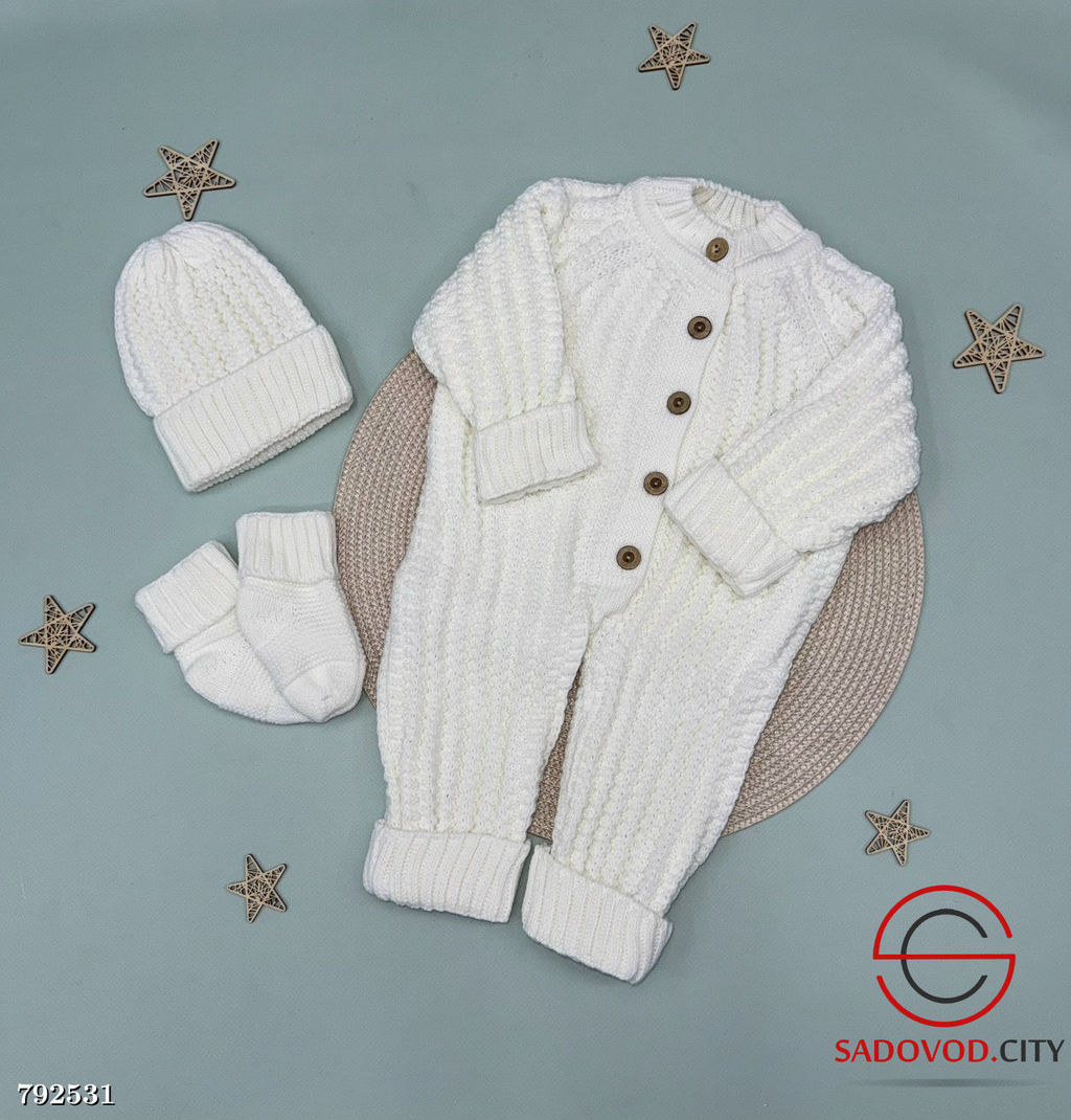 Вязаные комбинезоны из трёх предметов - Bruno фото 4