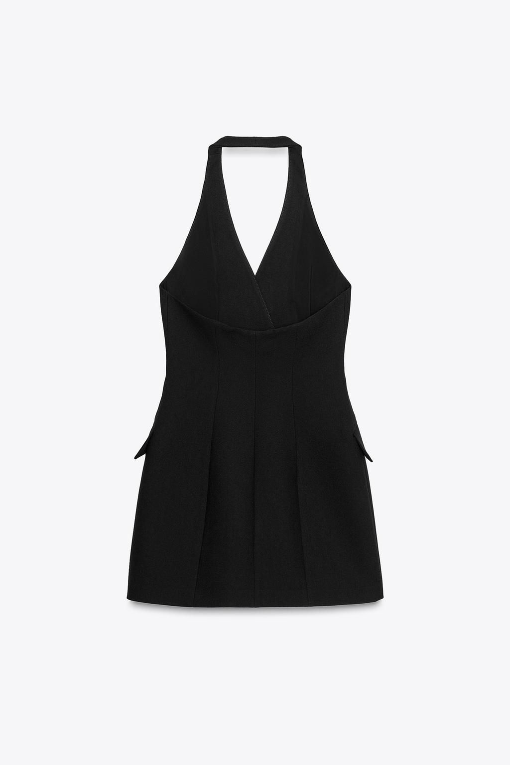 HALTER MINI BLAZER DRESS - Zara фото 6