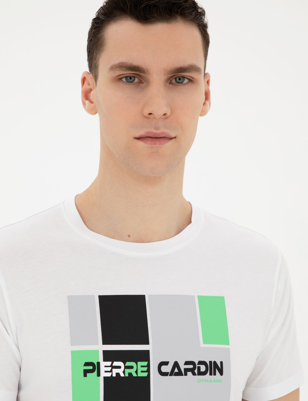 Beyaz Slim Fit Ti__rt
