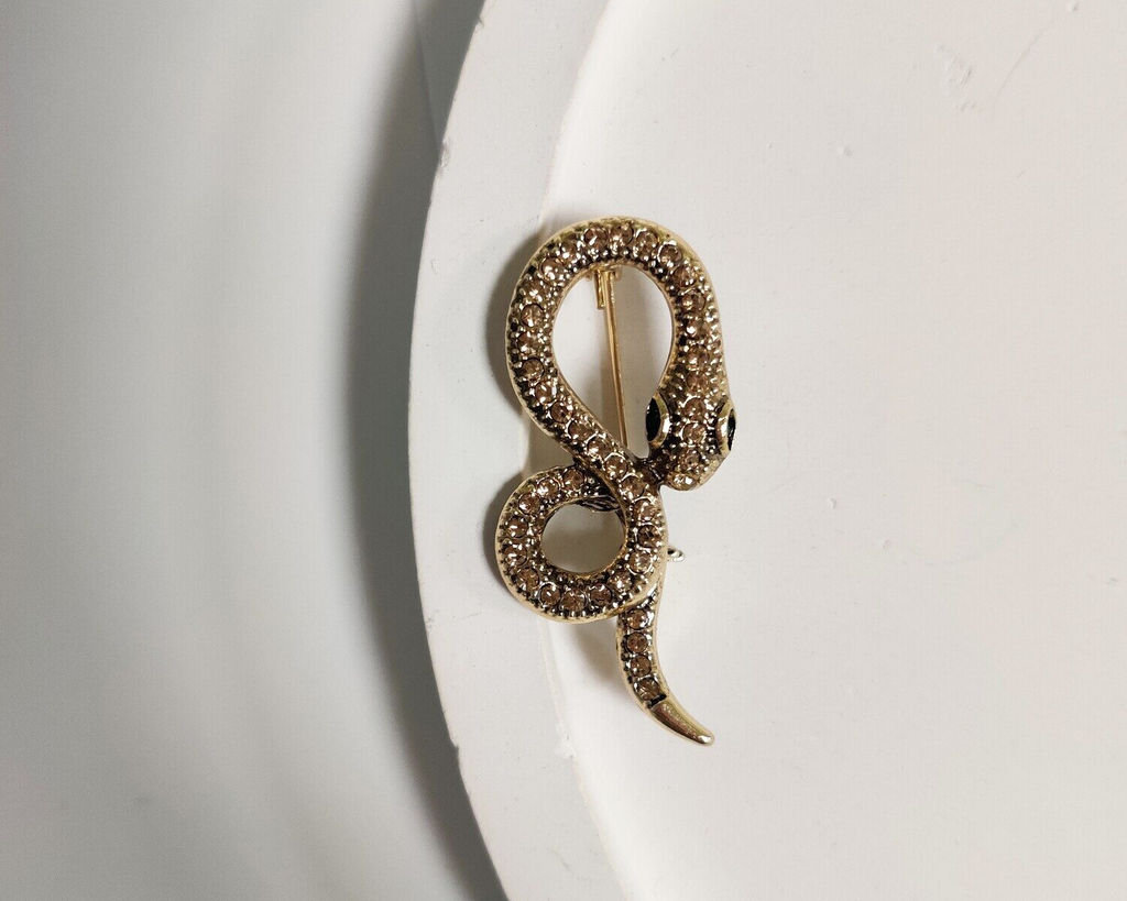 Брошь-кулон ЗМЕЙКА