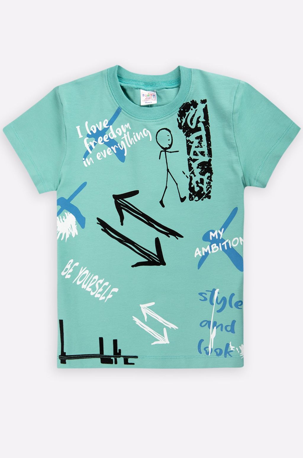 Футболка с лайкрой для мальчика Bonito  фото 8