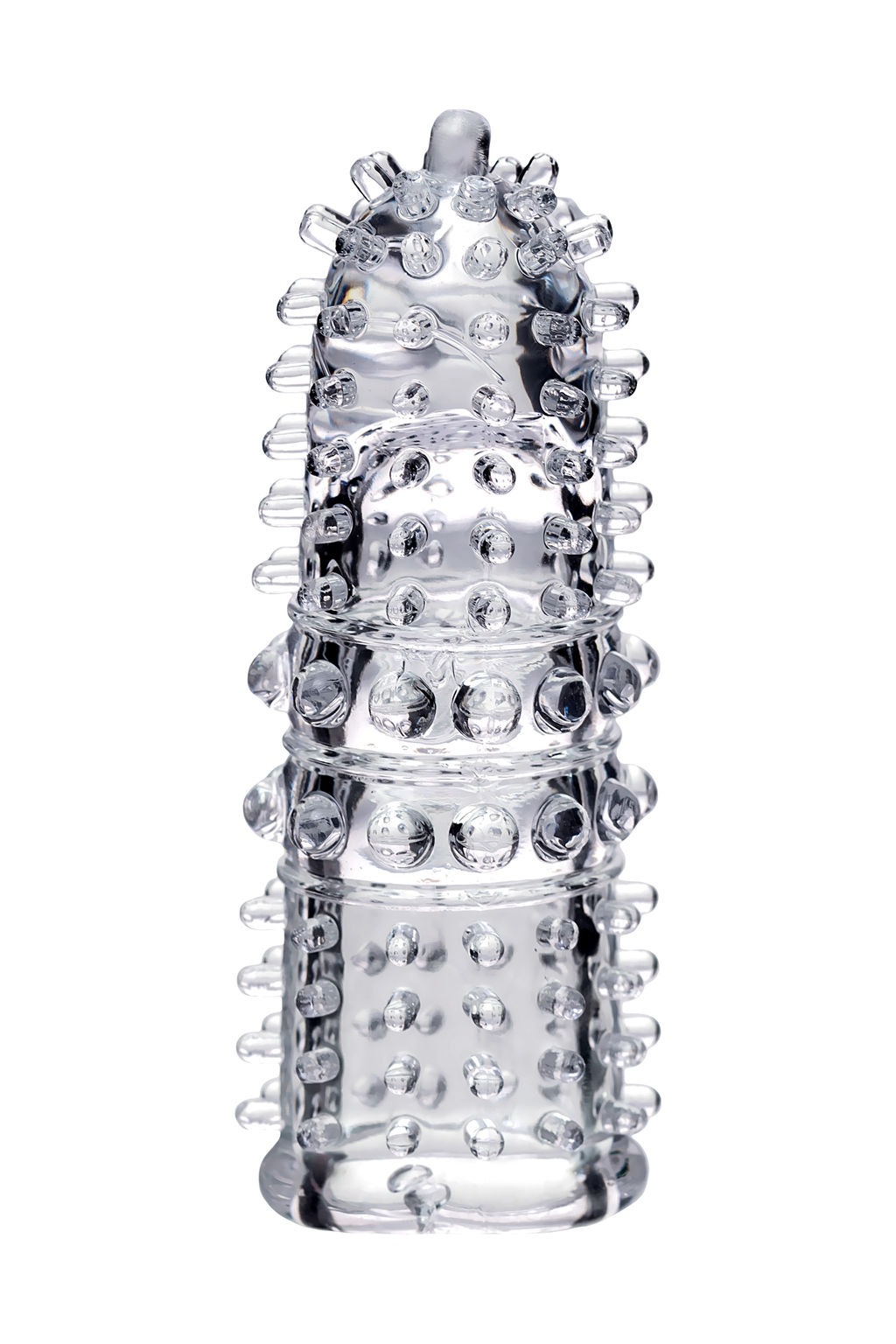 Насадка на палец A-Toys Arbo, ТРЕ, прозрачный, 8 см - Toyfa фото 2