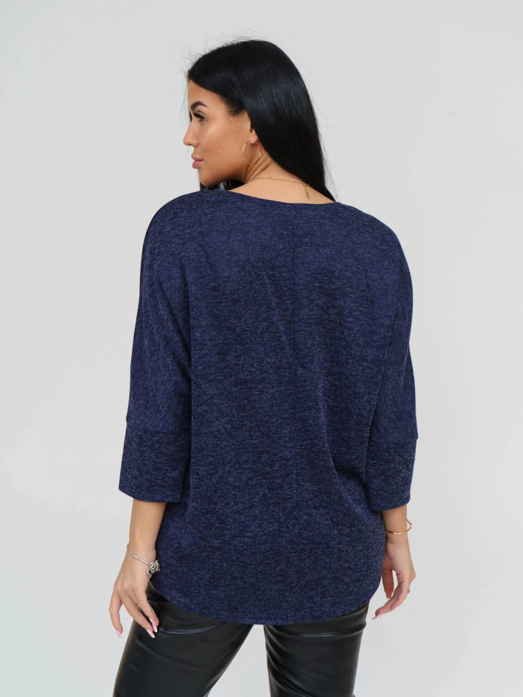 Туника женская, цвет синий