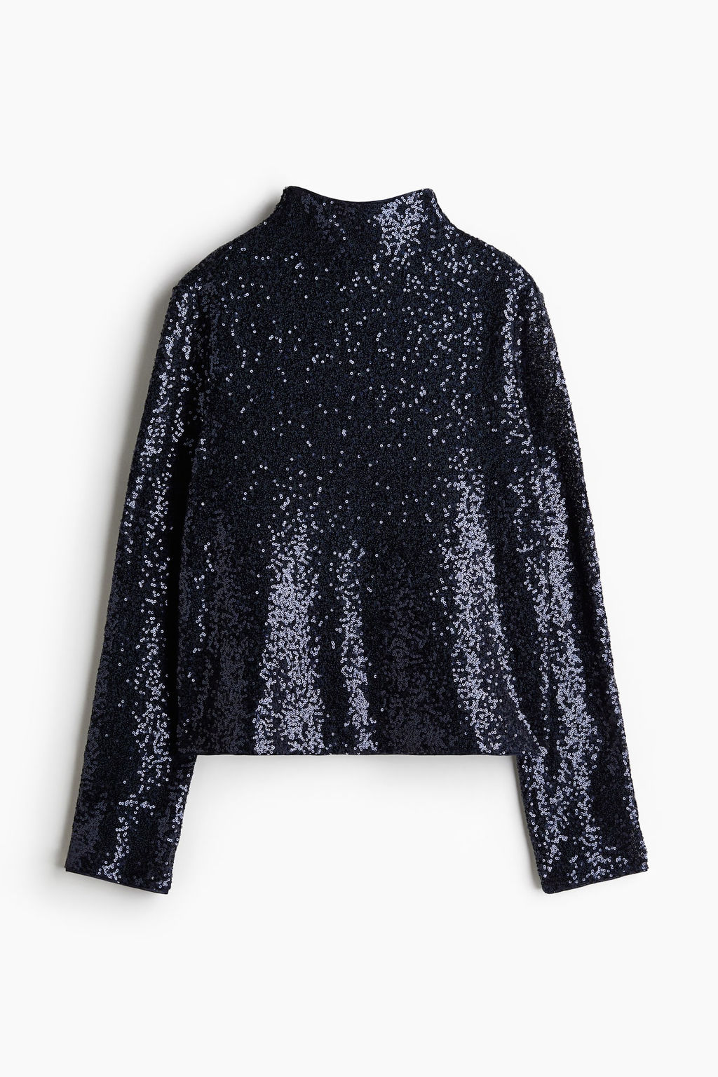 Sequined turtleneck top - H&m фото 5