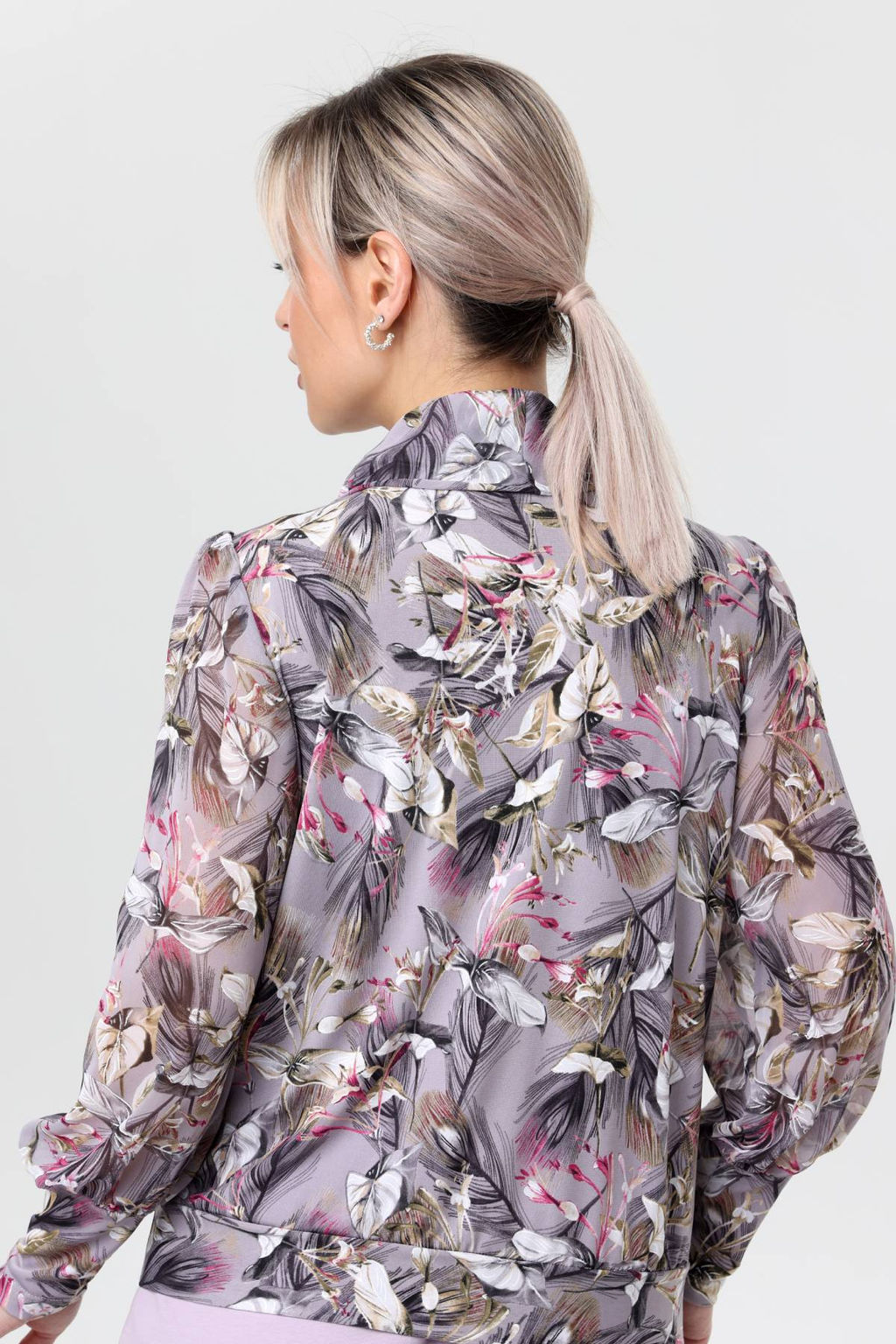 Блузка женская 7049-27/06/Кремовый, розовый - Rise фото 14