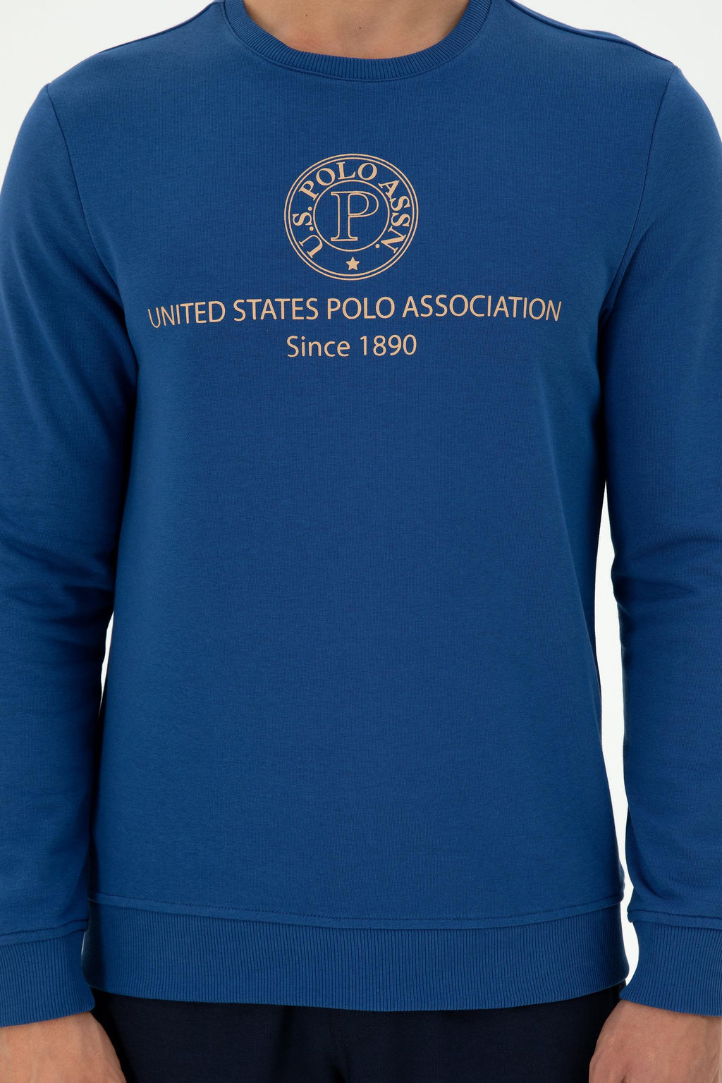 Мужской свитшот цвета индиго Неожиданная скидка в корзине - U.s. polo assn фото 6