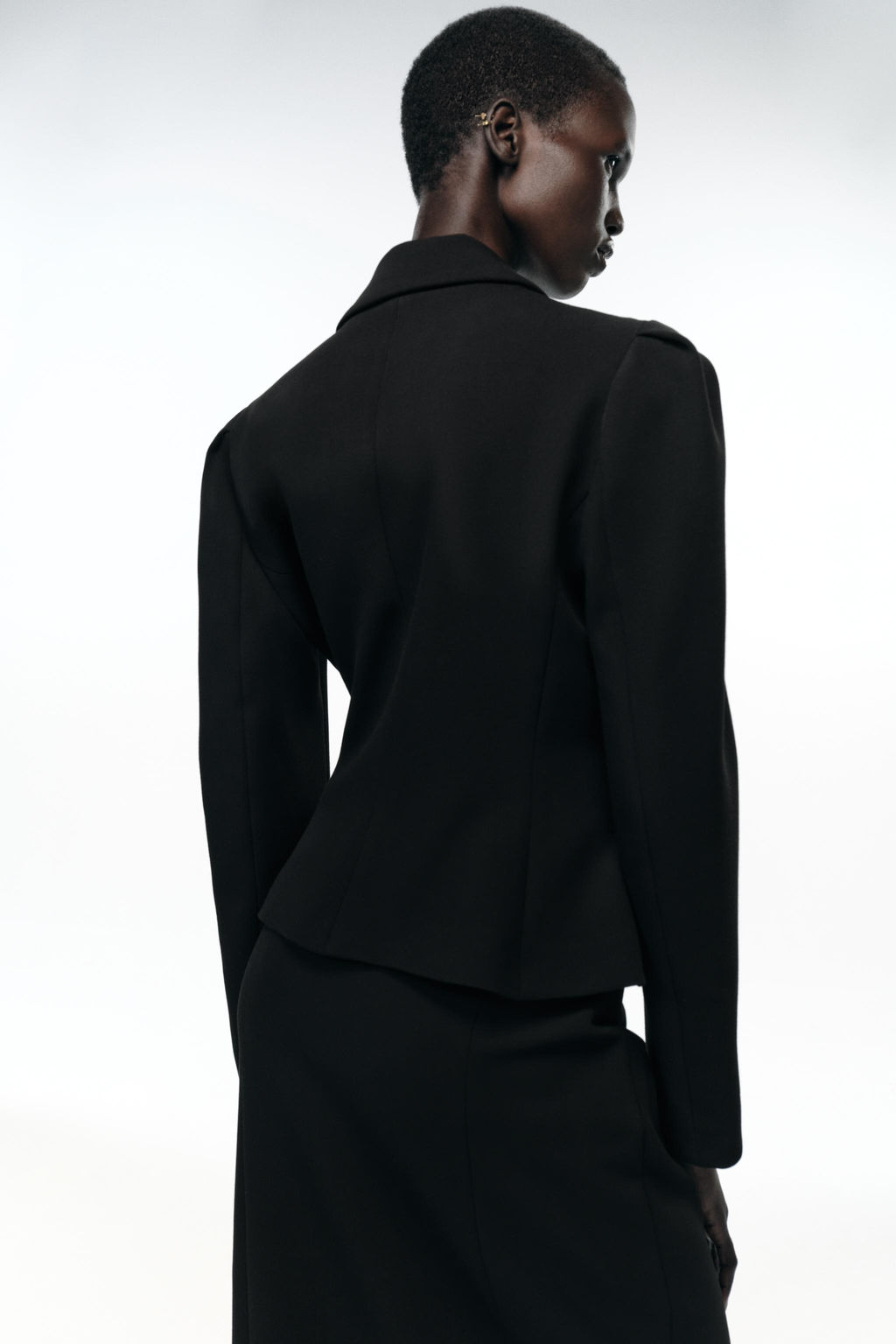 PUFF SLEEVE PEPLUM BLAZER - Zara фото 4
