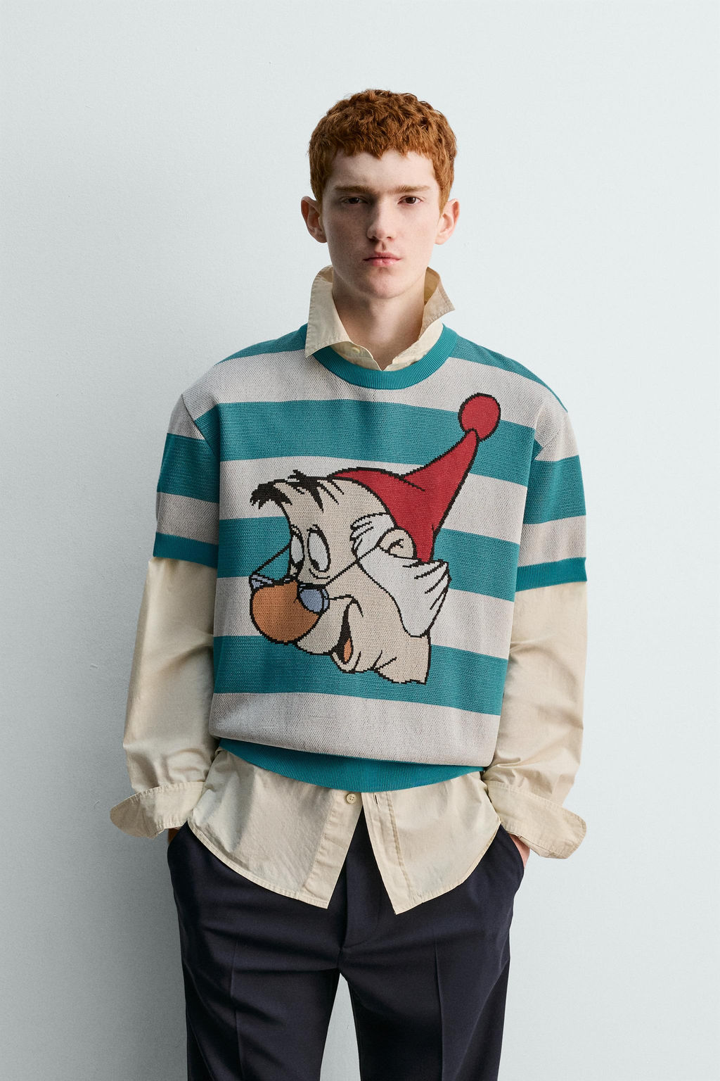 KNITTED T-SHIRT MR. SMEE PETER PAN HARRY LAMBERT FOR ZARA X DISNEY  фото 2