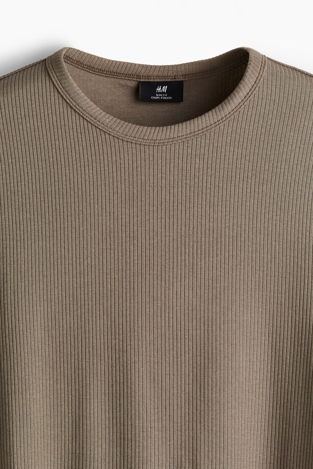 Camiseta de canale Slim Fit - H&m фото 7