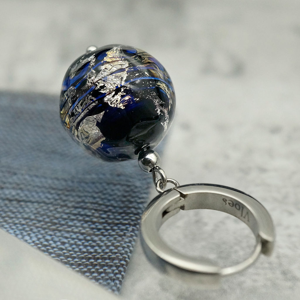 Серьги из муранского стекла NEMESIS LS3357