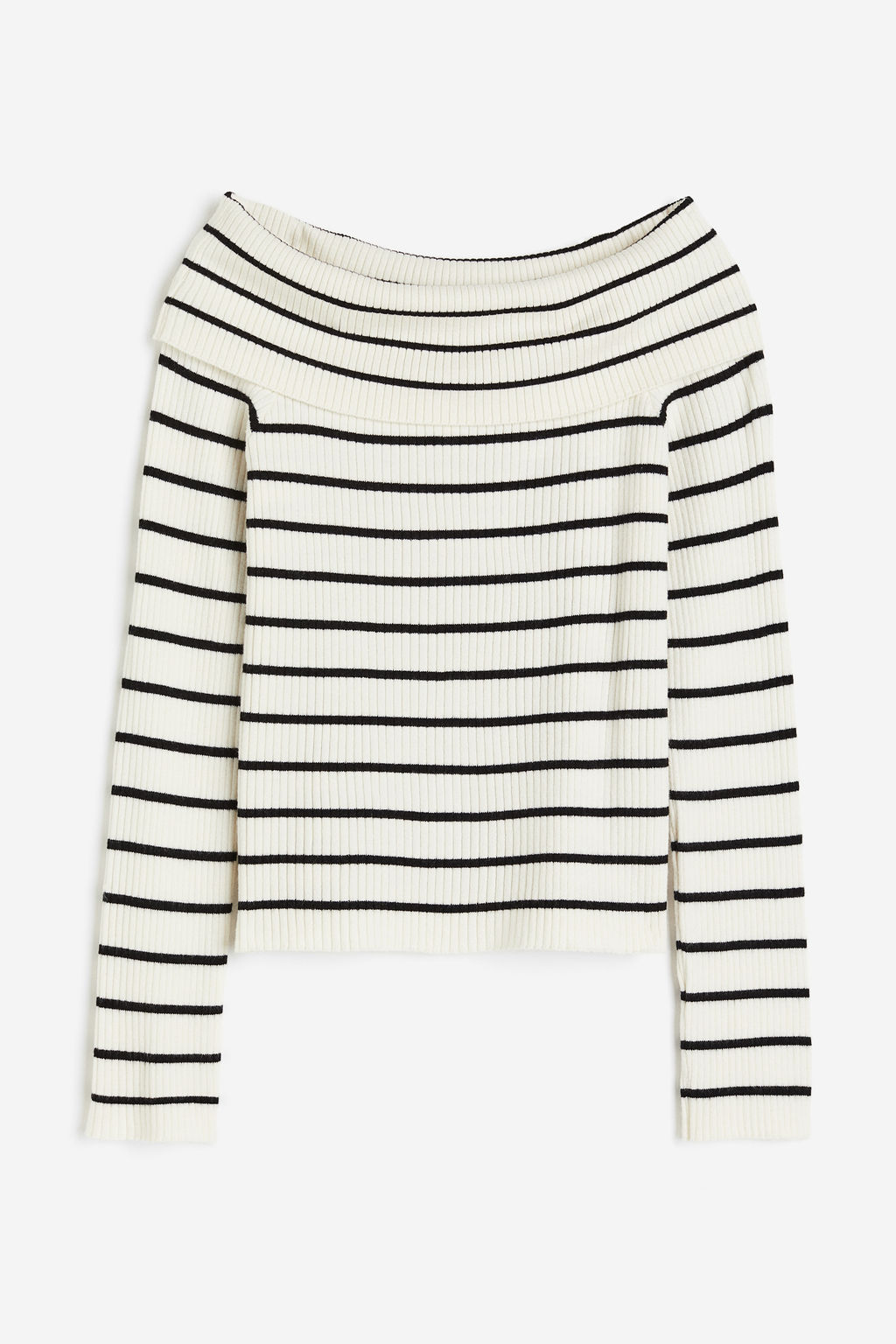 Top off-the-shoulder en punto de canale - H&m фото 5