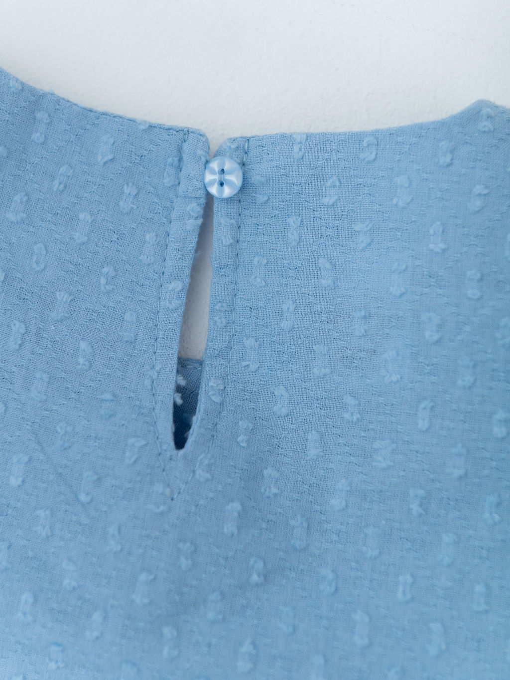 Блуза для девочки с коротким рукавом, голубой - Lesi kids фото 5