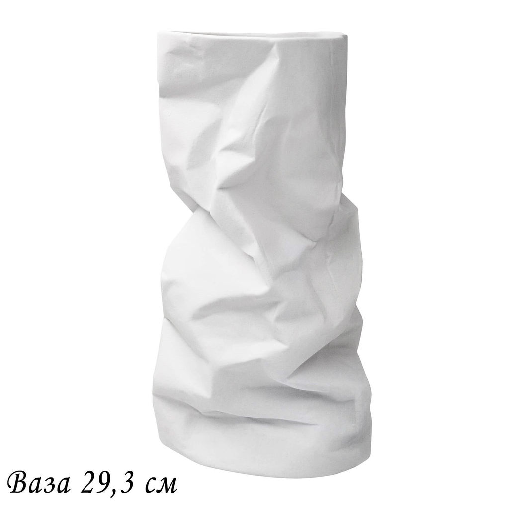 135-040 Ваза 29,3см ЭФИОПИЯ в под.уп.(х6)Фарфор