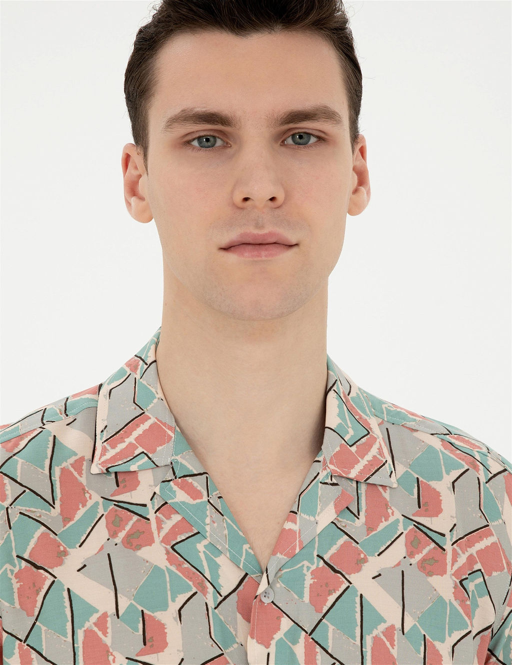 Pembe Comfort Fit K_sa Kollu G_mlek - Pierre cardin фото 2