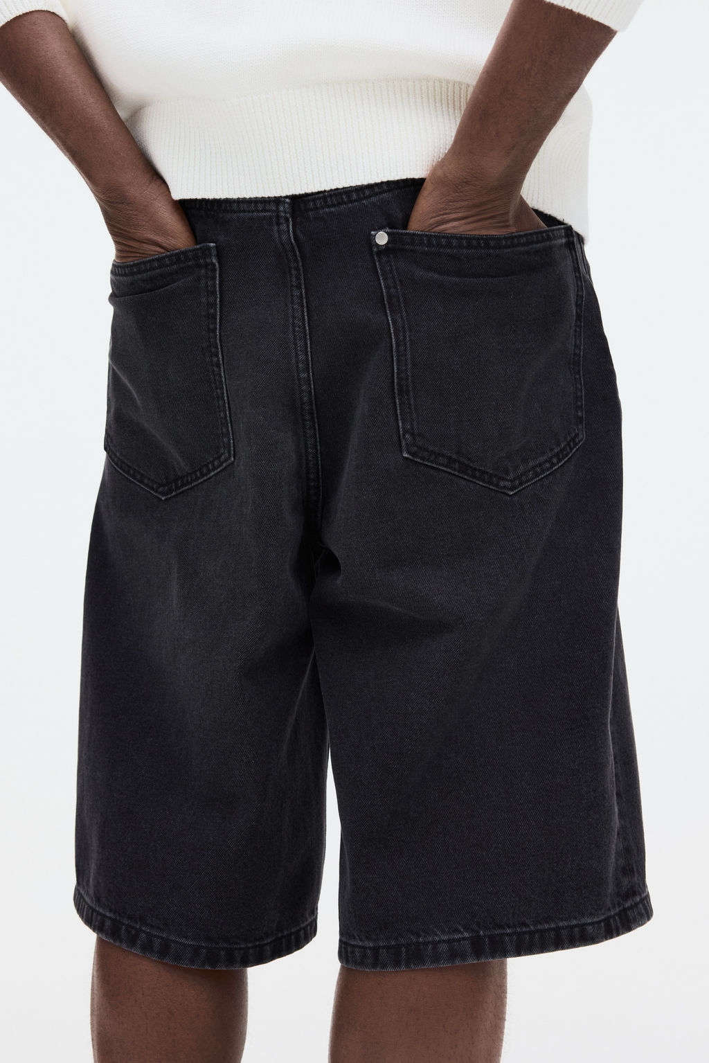 Vaquero corto Baggy - H&m фото 14