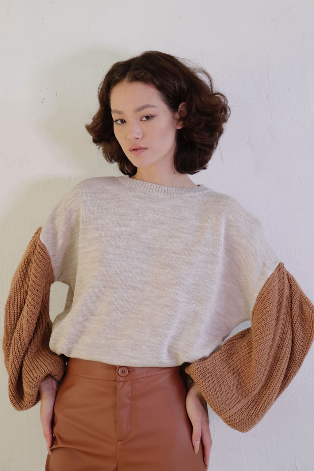 10494 Джемпер с объёмными рукавами - Martichelli фото 7