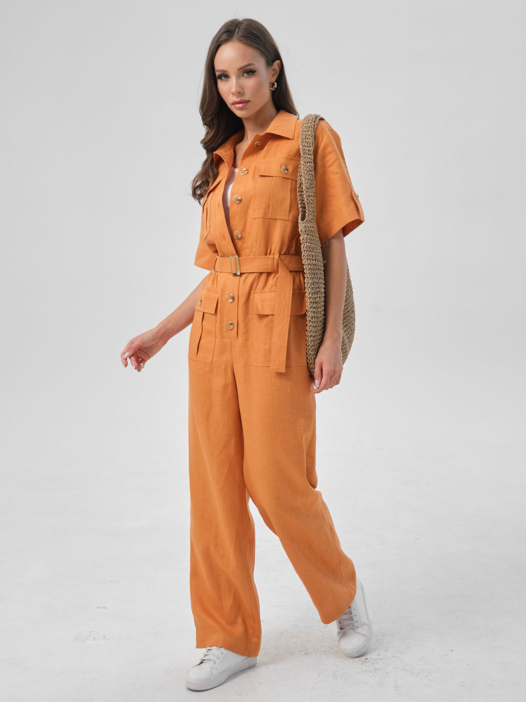 Комбинезон льняной - Stilla фото 2