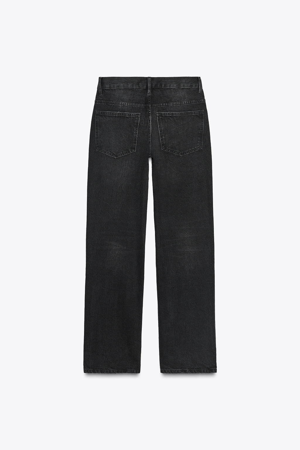 TRF STRAIGHT LOW-RISE JEANS - Zara фото 10