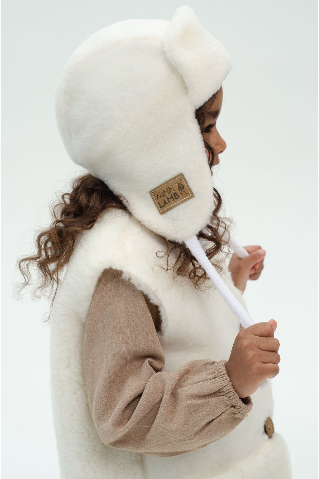 Шапка ушанка ДЕТСКАЯ - Woollamb фото 8