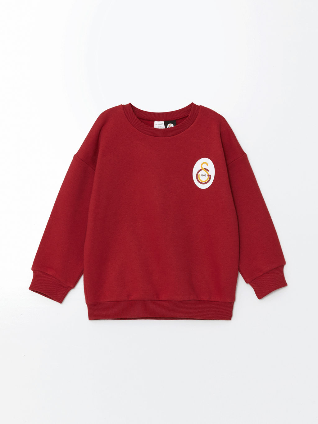 Bisiklet Yaka Galatasaray Bask?l? Erkek Bebek Sweatshirt