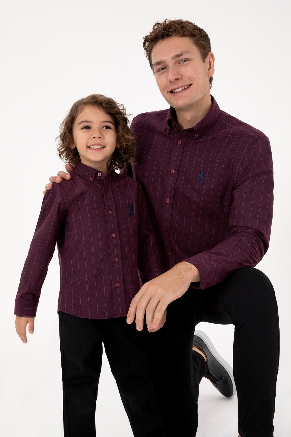 Erkek Bordo Uzun Kollu G_mlek - U.s. polo assn фото 2