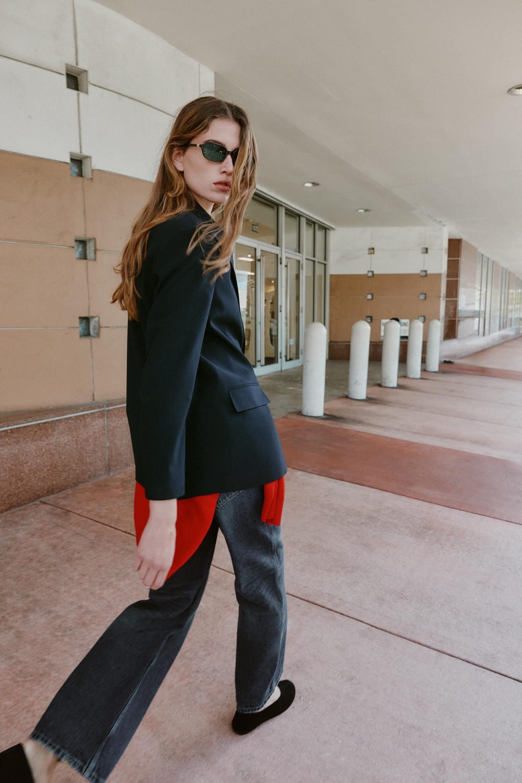 OVERSIZE DOUBLE-BREASTED BLAZER - Zara фото 13