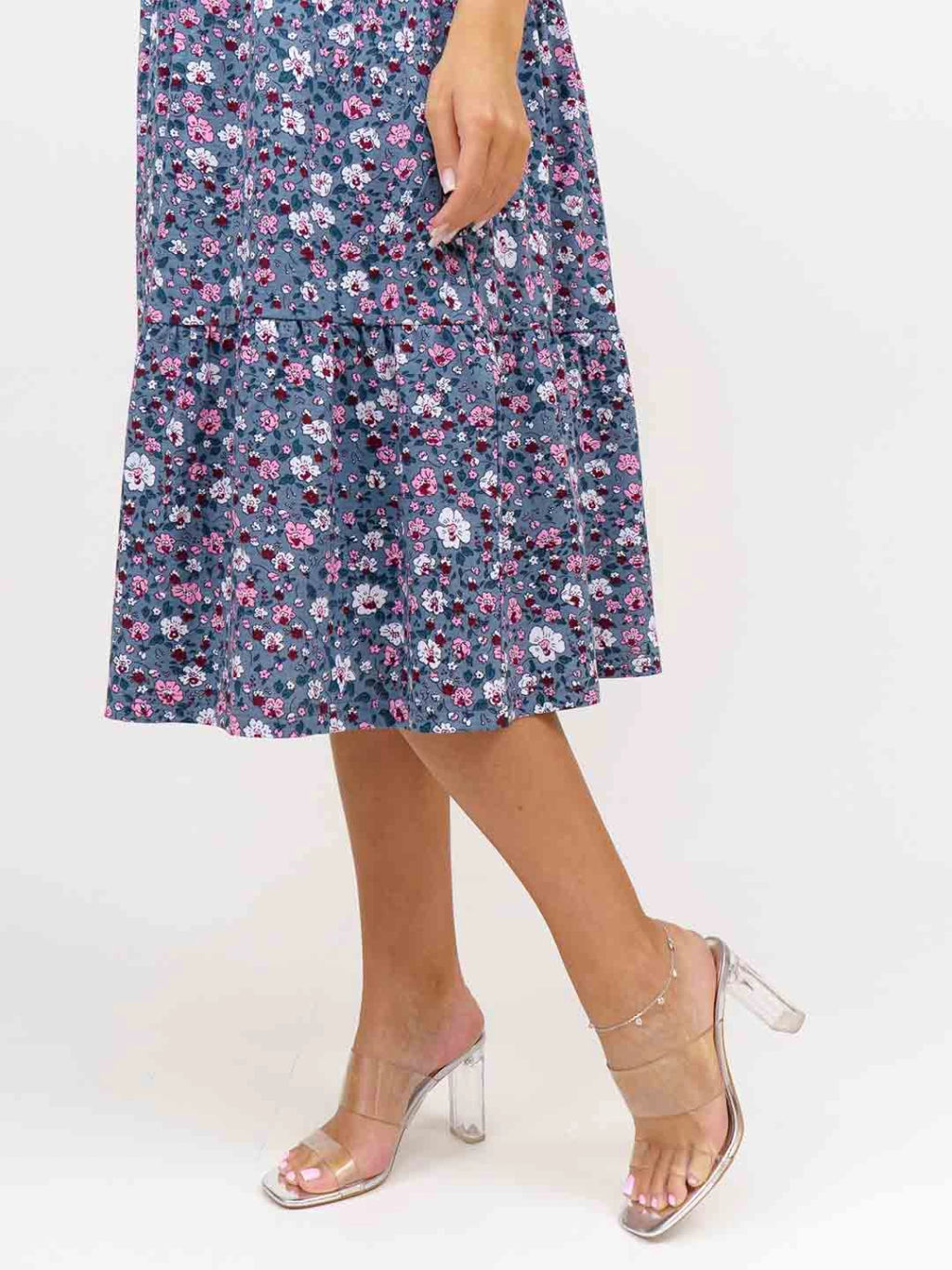 Платье женское, цвет зеленый