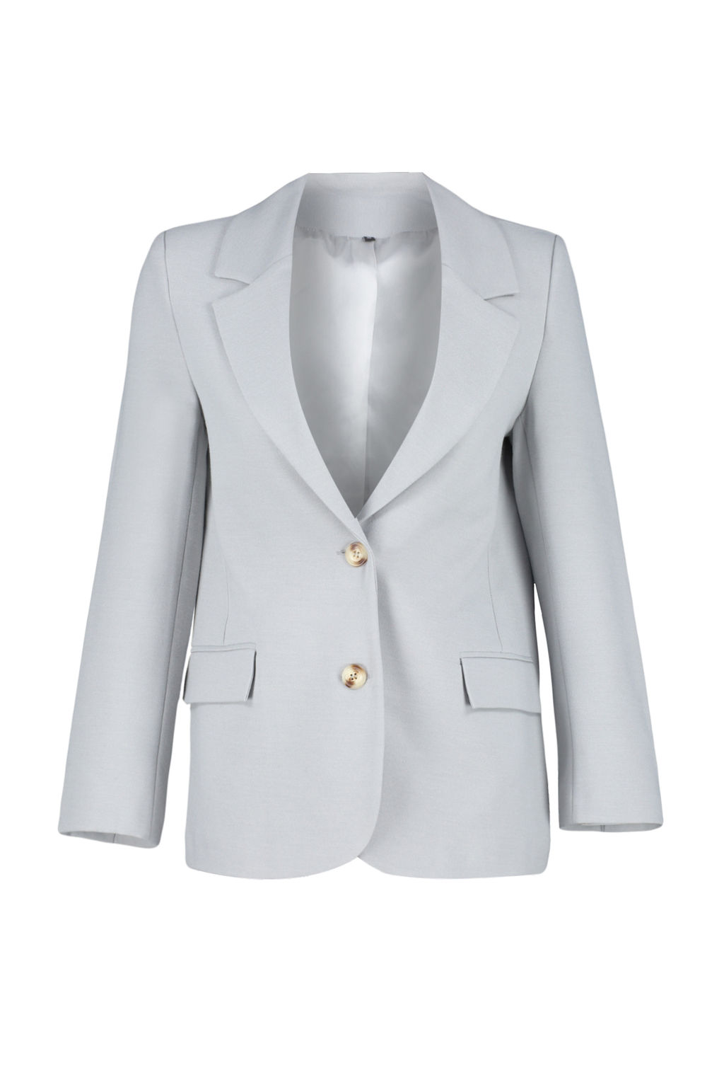 Limited Edition Gri Regular Astarl? Dokuma Blazer Ceket TWOAW23BC00132