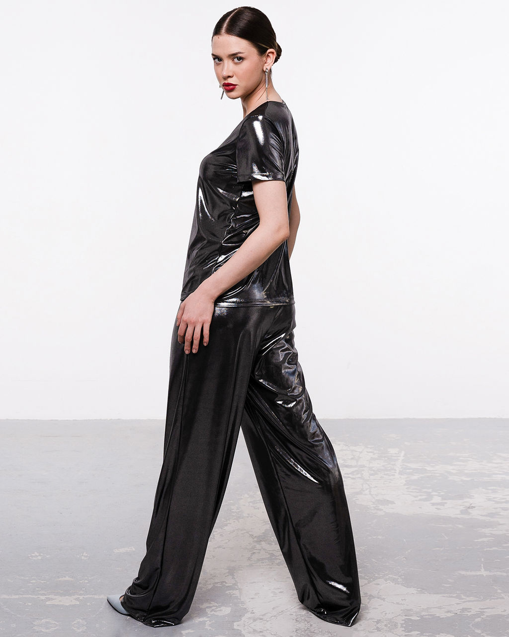 авторская футболка трикотаж валенсия металлик - Sahar art lab фото 5