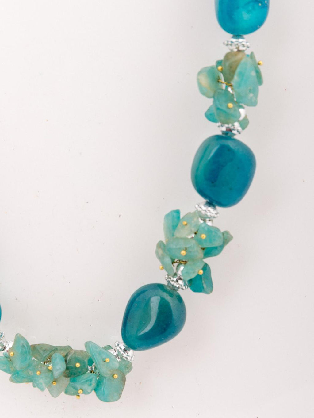 Украшение Бусы камень (оникс) № 0756 - Ганг фото 2