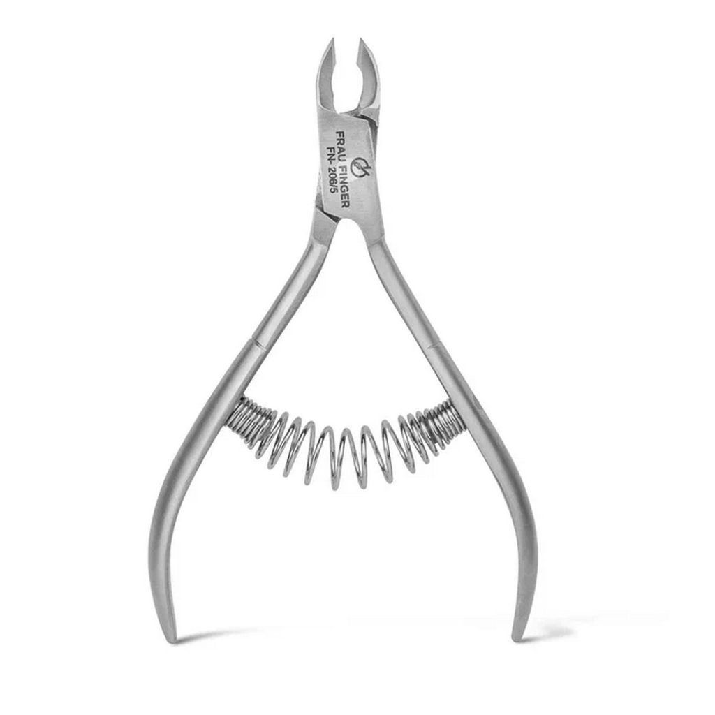 Frau Finger Кусачки маникюрные для кутикулы / Classic FN-206/5DP, спиральная пружина, ручная заточка, 5 мм