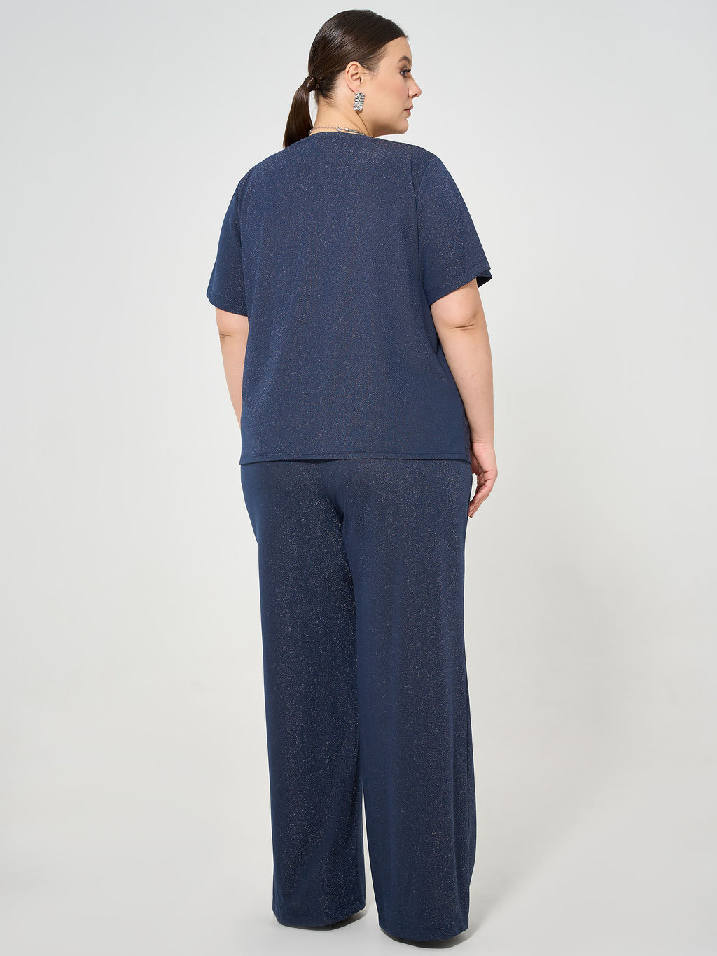 Джемпер 0255-1п серебристый - Dora фото 45