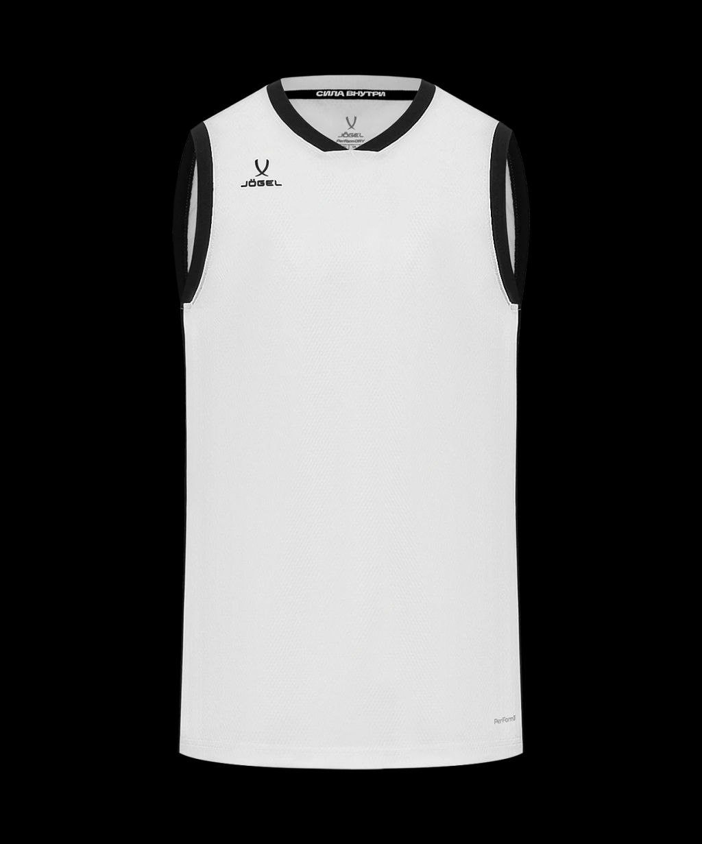 Майка баскетбольная JOGEL DIVISION PerFormDRY Jersey 00, белый  фото 2