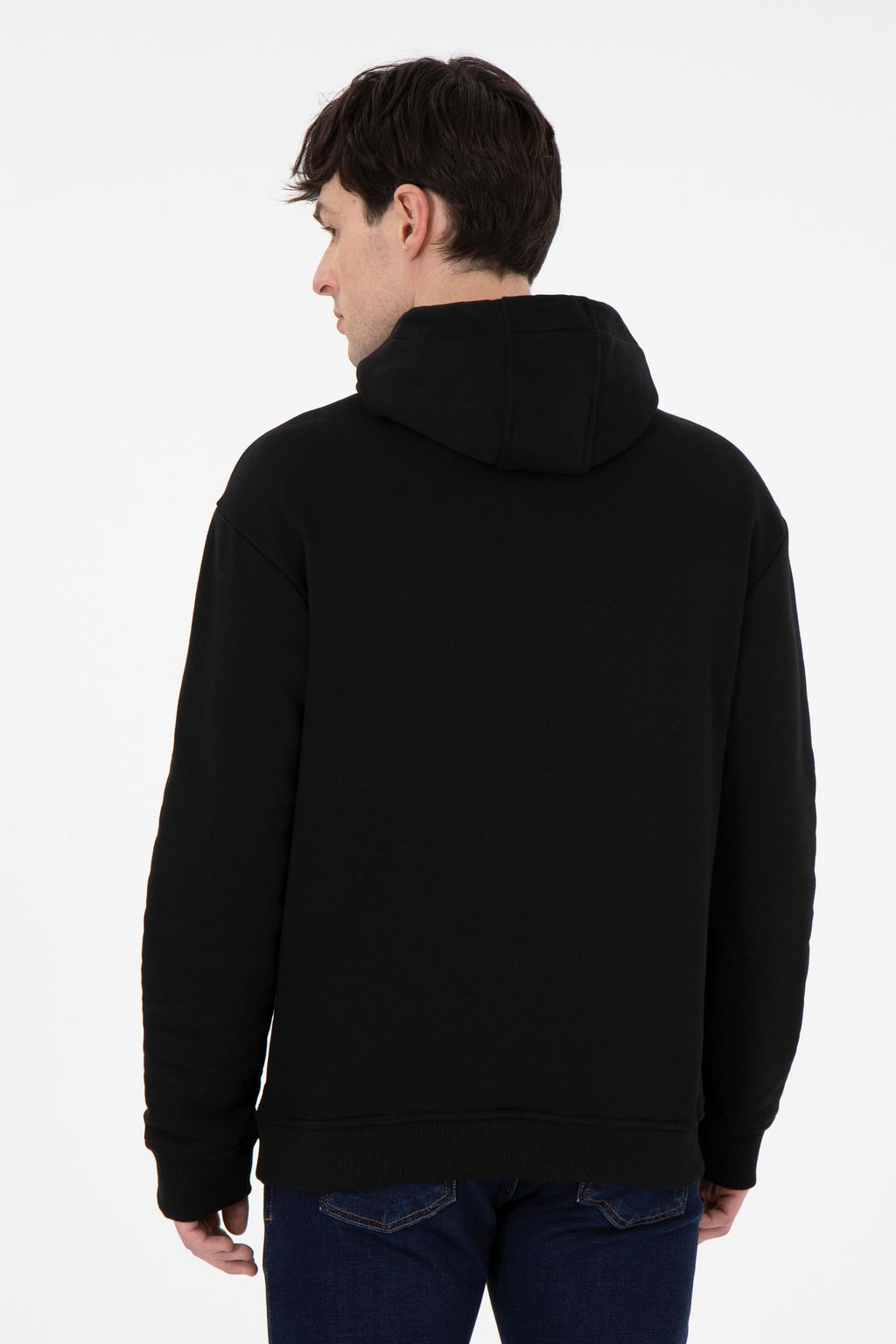 Мужской черный свитшот Неожиданная скидка в корзине - U.s. polo assn фото 5