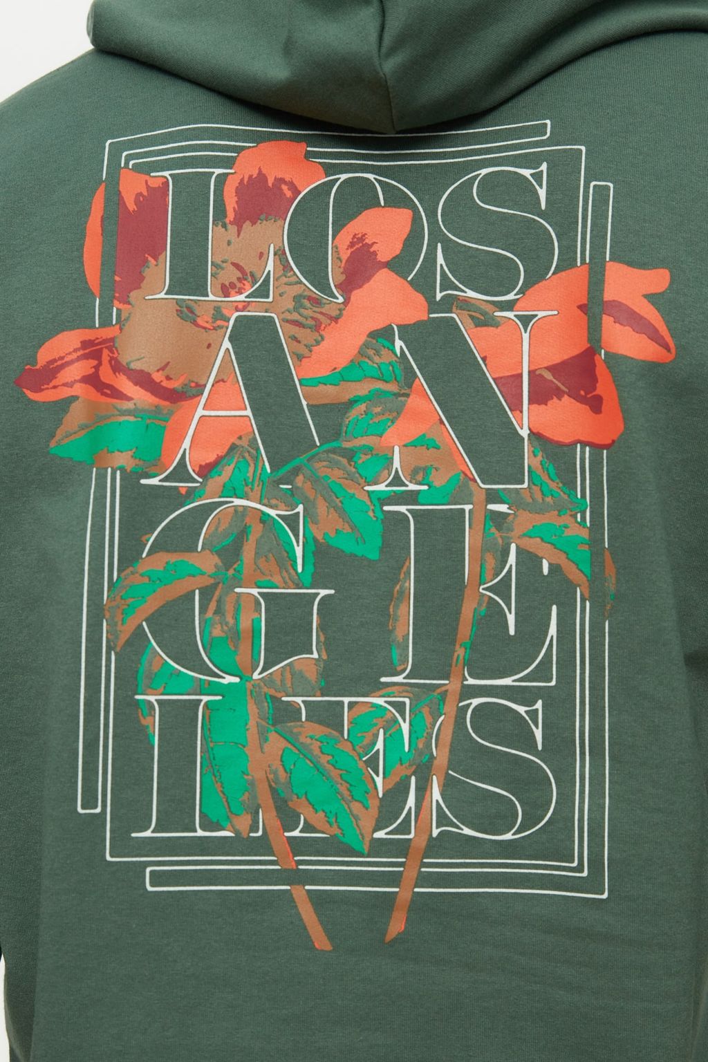 Tas Oversize/Genis Kesim Kapusonlu Cicek Bask?l? Sardonsuz Sweatshirt TMNAW22SW0155 - Trendyolmilla фото 13