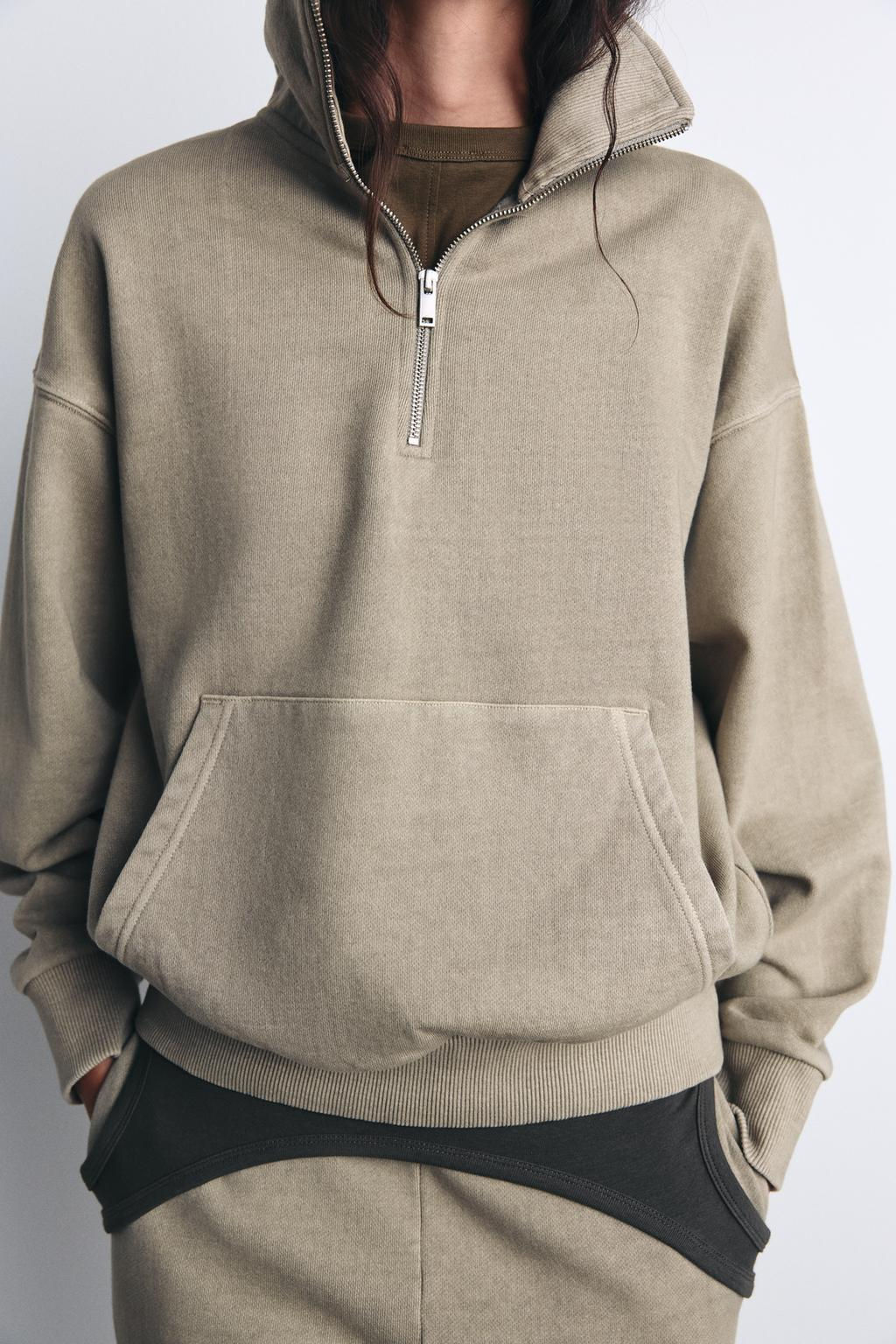 POUCH POCKET POLO SWEATSHIRT - Zara фото 5
