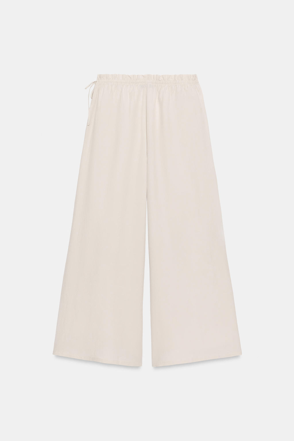 PANTAL?N PALAZZO LAZADA / Crudo medio - Zara фото 6