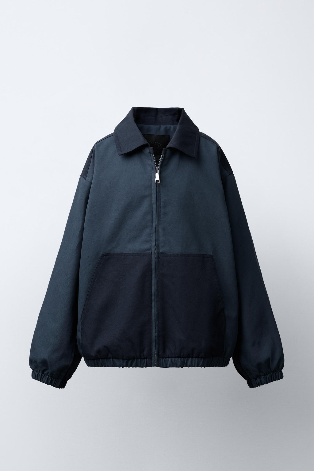 COLOUR BLOCK TWILL JACKET