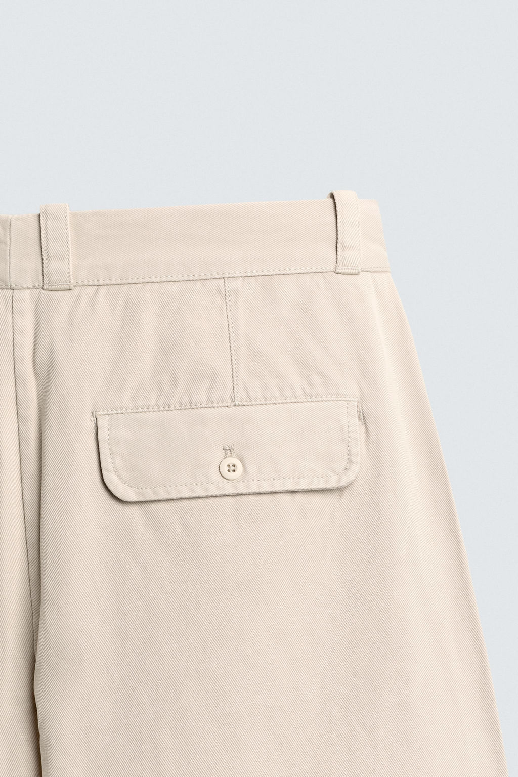 PANTAL?N CHINO WIDE FIT / Blanco roto - Zara фото 10