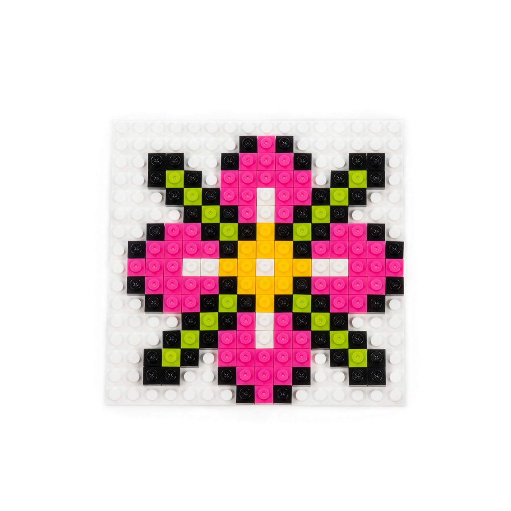 Конструктор Классик Мозаика №14 (цветы) (350 элементов) (в пакете) - Полесье фото 4