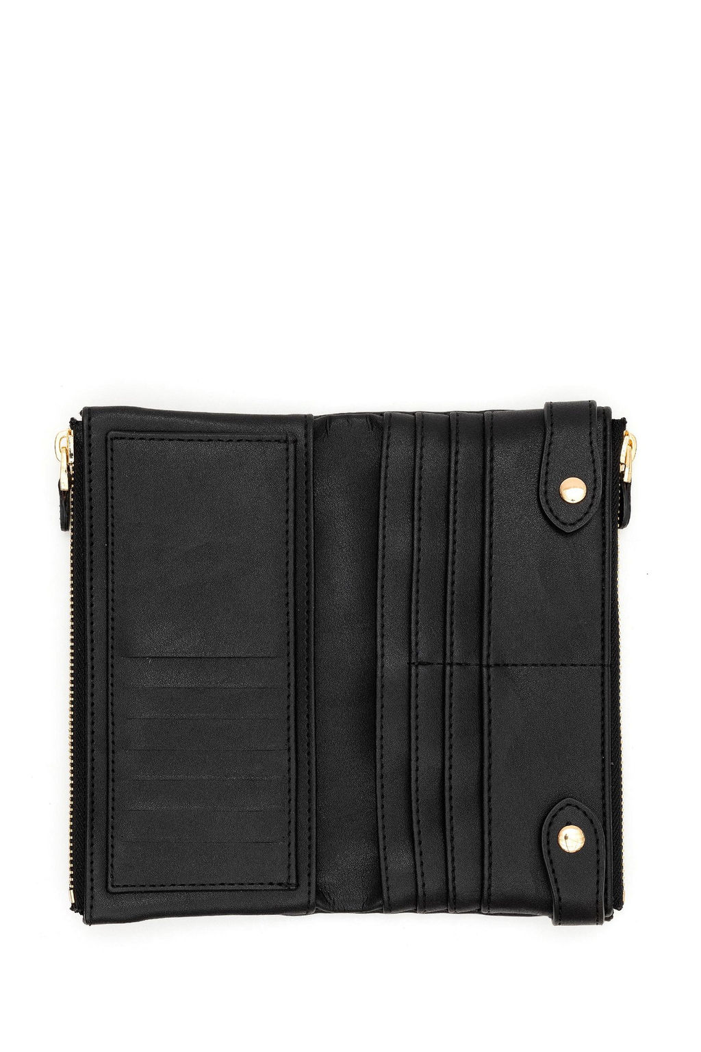 Женский черный кошелек Неожиданная скидка в корзине - U.s. polo assn фото 4