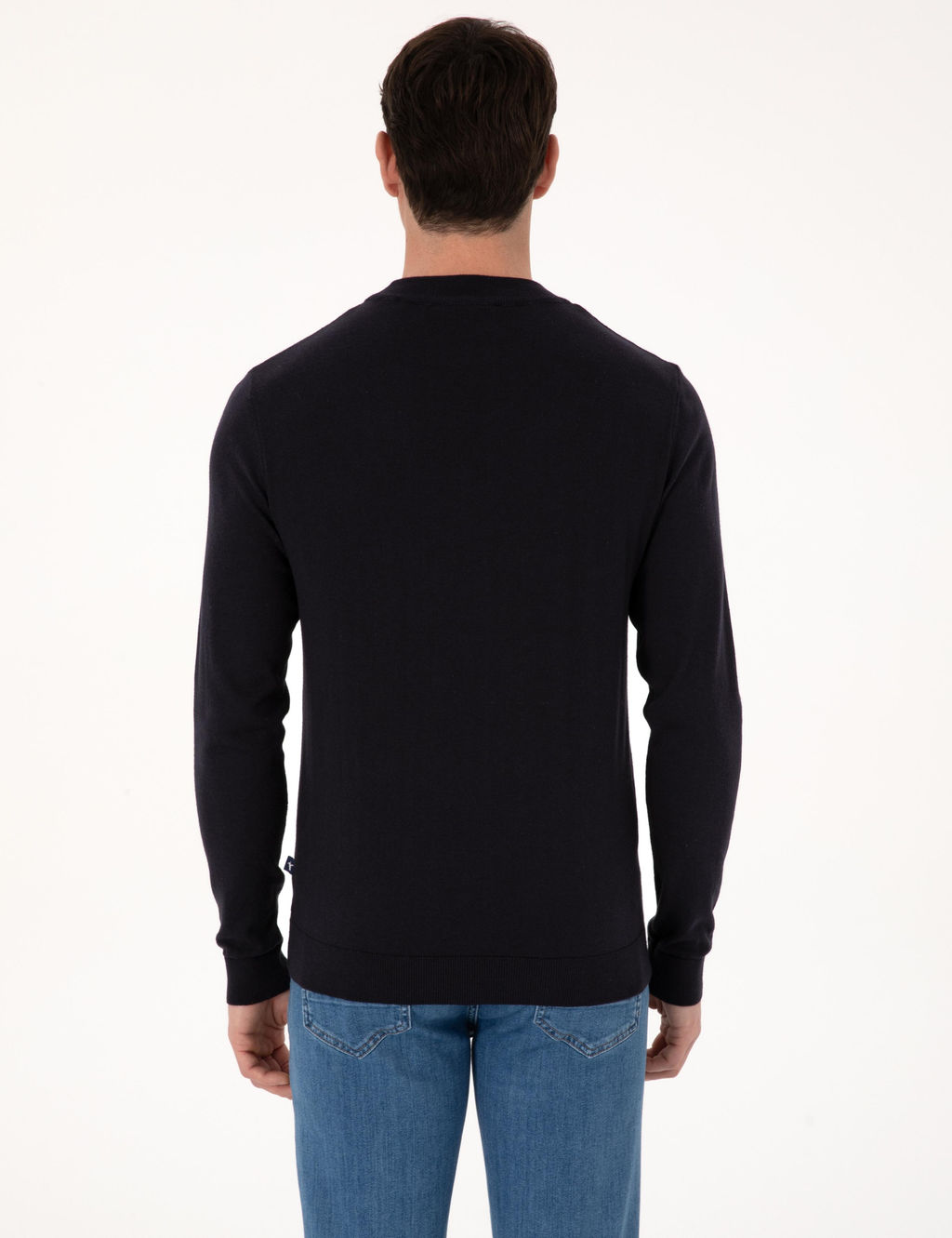 Lacivert Slim Fit Kazak - Cacharel фото 5