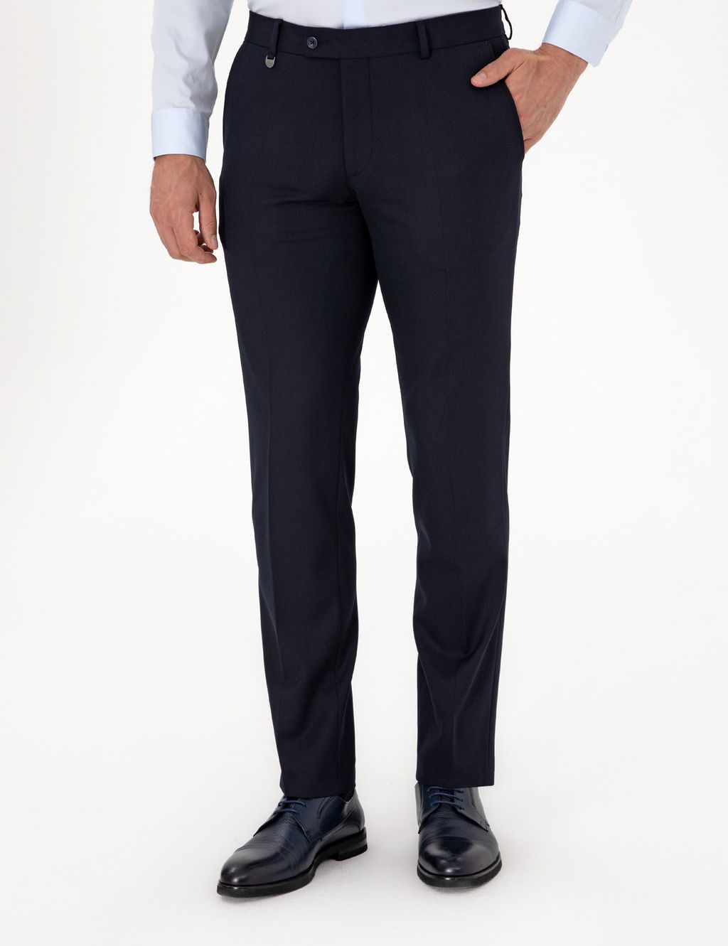 Lacivert Slim Fit Kuma_ Pantolon - Pierre cardin фото 2